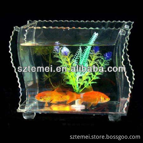 clear retangle acrylic aquarium